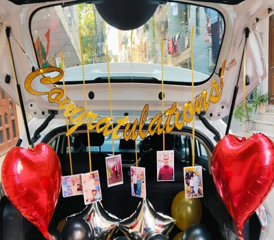 Congratulations Car Boot Decoration